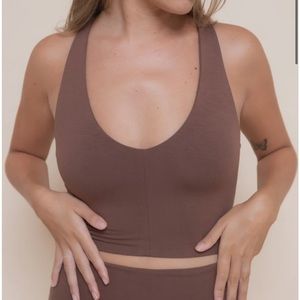 Agni Cross Top Chocolate